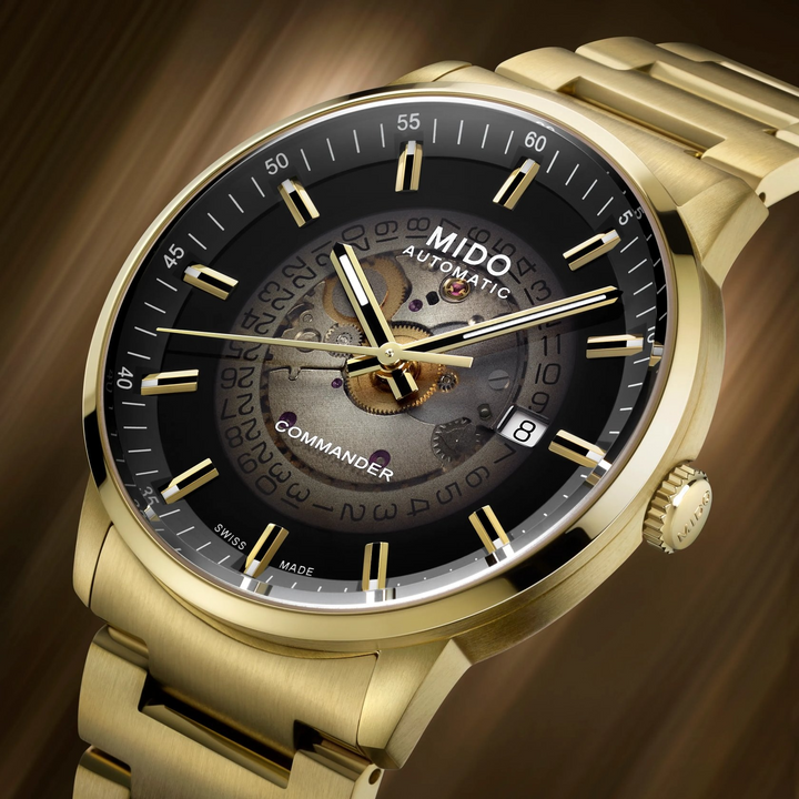 Mido Commander Gradient 40mm