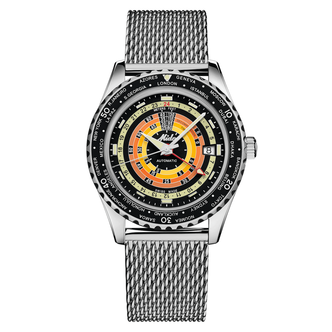 Mido Ocean Star Decompression Worldtimer 40.5 mm