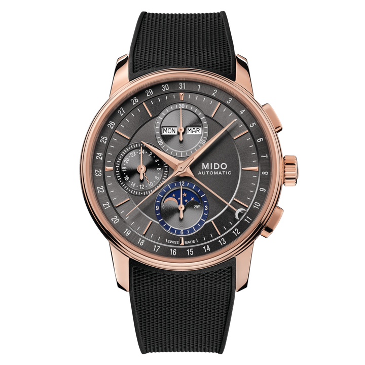 Mido Baroncelli Chronograph Moonphase 42mm