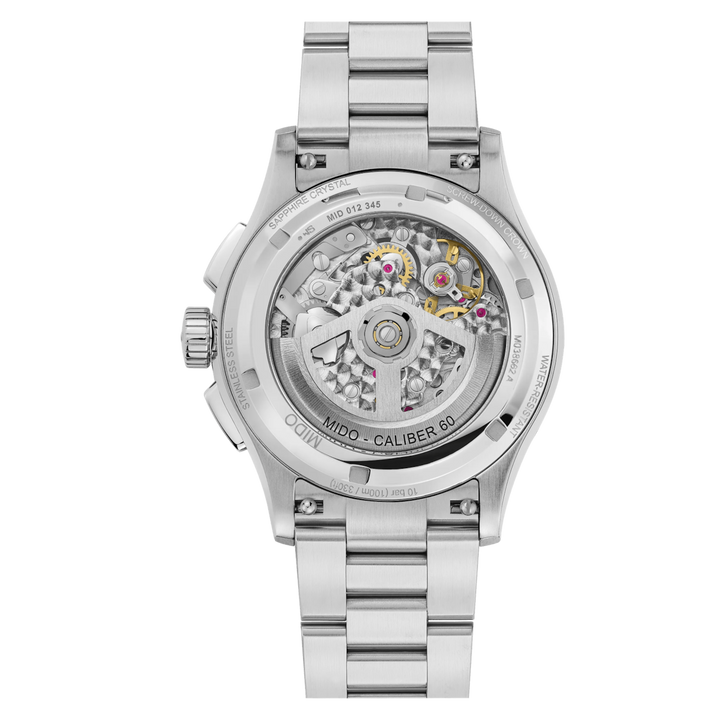 Mido Multifort Skeleton Chronograph 43mm
