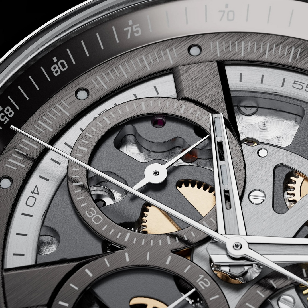 Mido Multifort Skeleton Chronograph 43mm