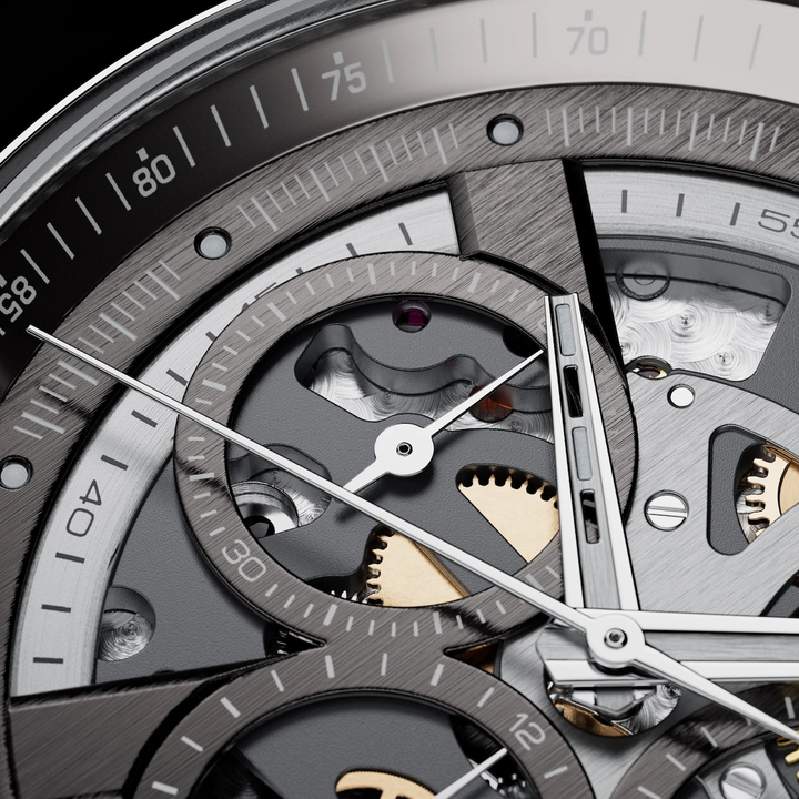 Mido Multifort Skeleton Chronograph 43mm