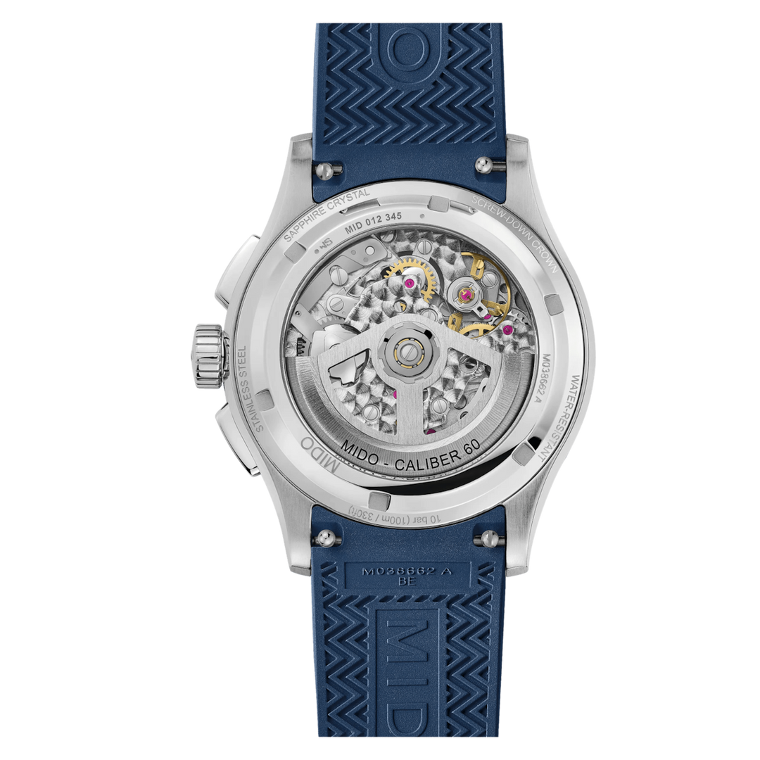 Mido Multifort Skeleton Chronograph 43mm