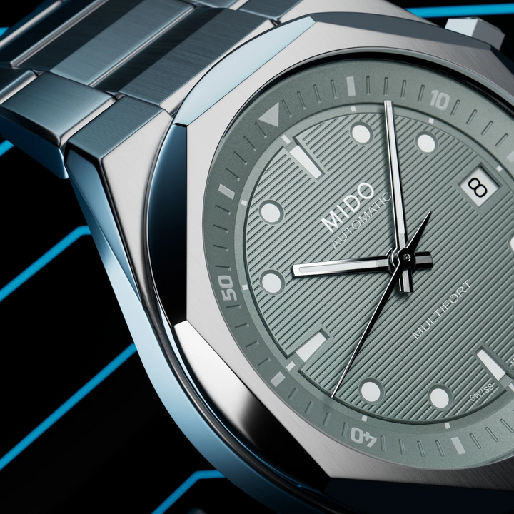 Mido Multifort 8 Two Crowns 38.4 x 40mm