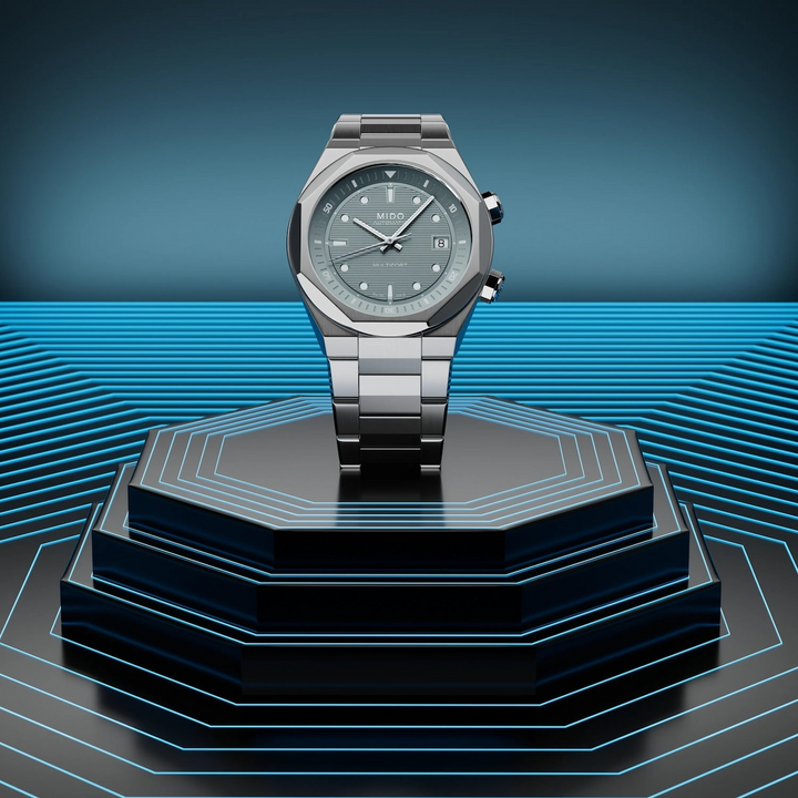 Mido Multifort 8 Two Crowns 38.4 x 40mm