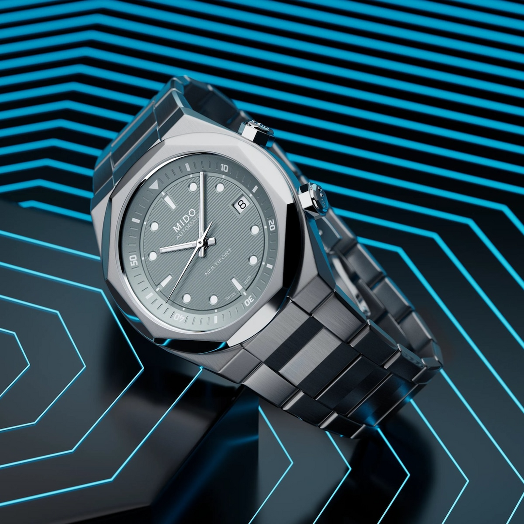 Mido Multifort 8 Two Crowns 38.4 x 40mm