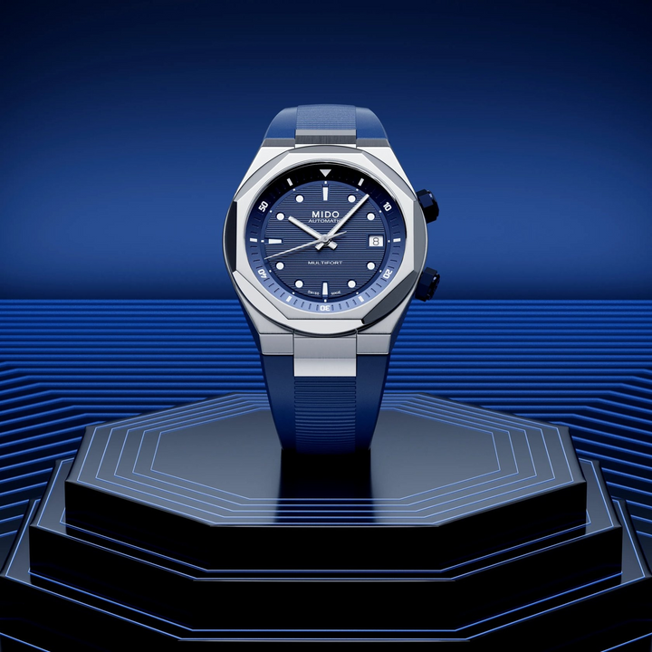 Mido Multifort 8 Two Crowns 38.4x40mm