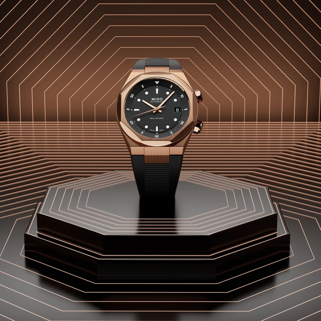 Mido Multifort 8 Two Crowns 38.4x40mm