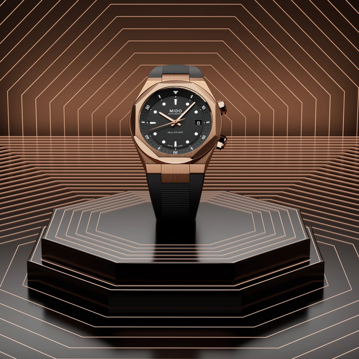 Mido Multifort 8 Two Crowns 38.4x40mm