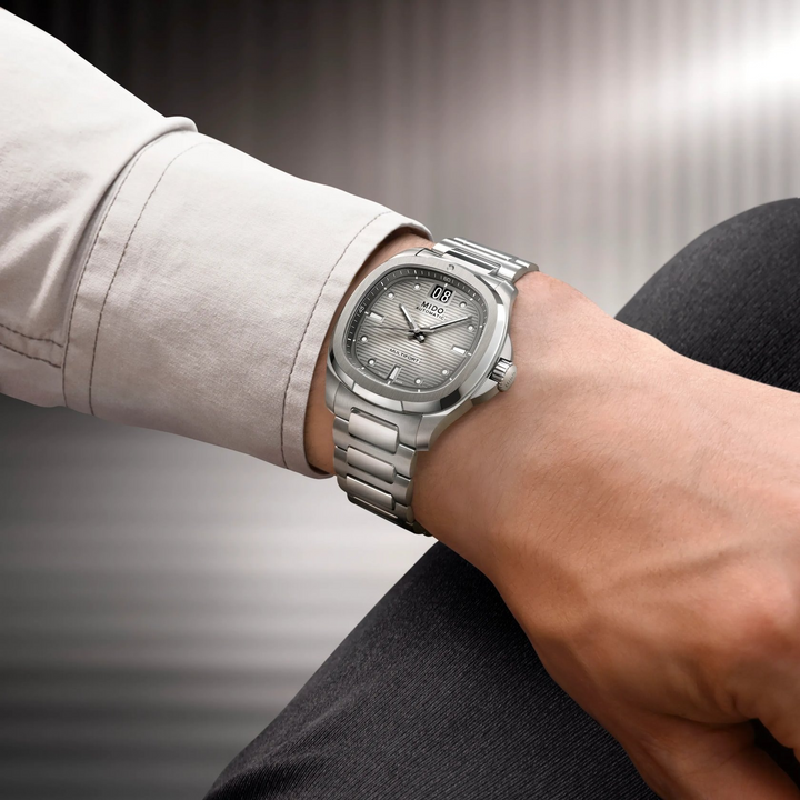 Mido Multifort TV Big Date Titanium 40mm