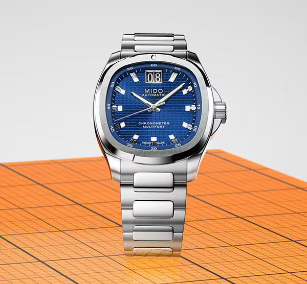 Timeless design with Swiss mechanical precision