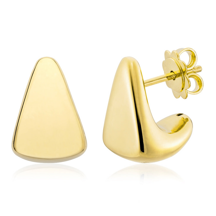 Miss Mimi Triangle Stud Earrings