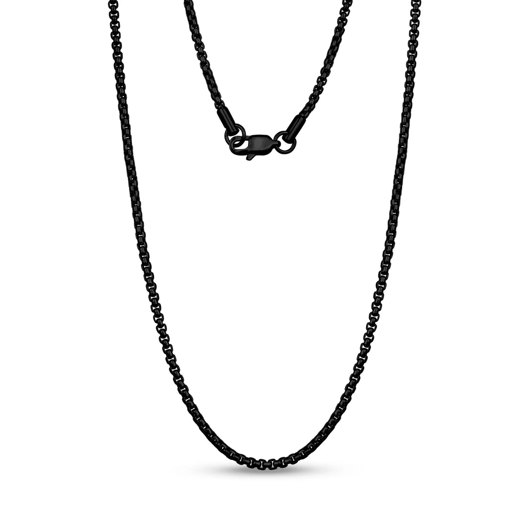 A.R.Z Steel Round Box Chain 2.5mm