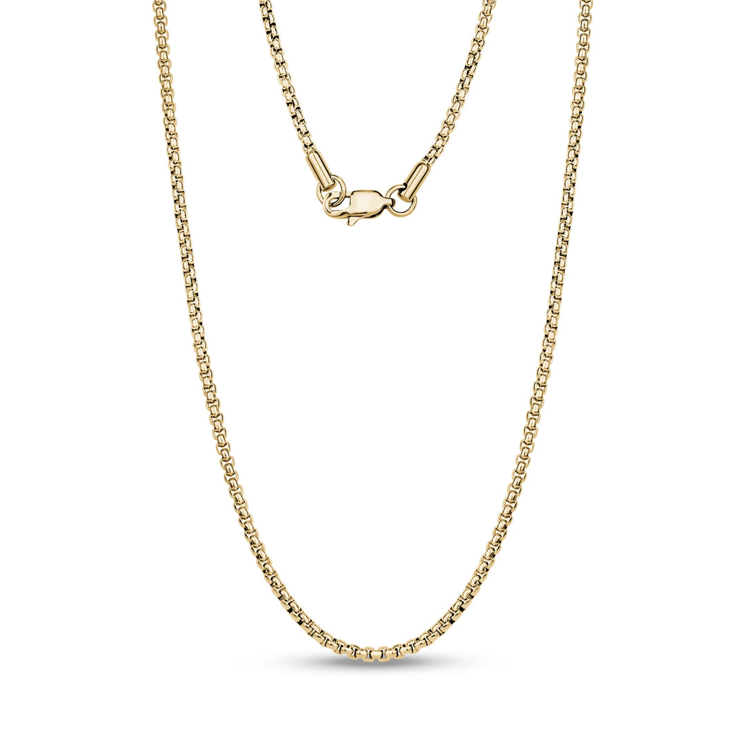A.R.Z Steel Round Box Chain 2.5mm