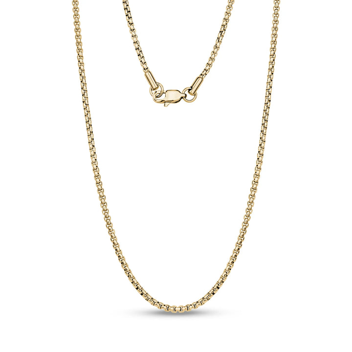 A.R.Z Steel Round Box Chain 2.5mm