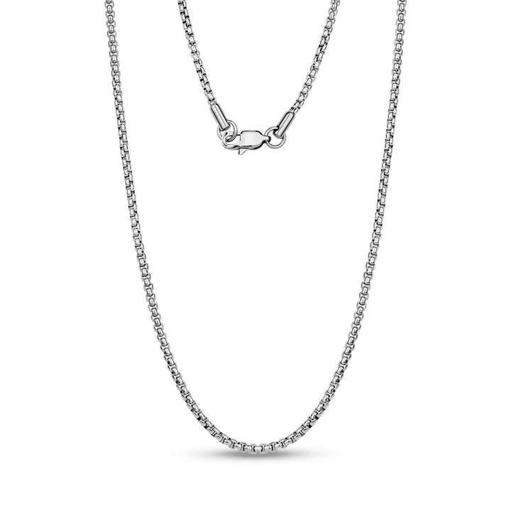 A.R.Z Steel Round Box Chain 2.5mm