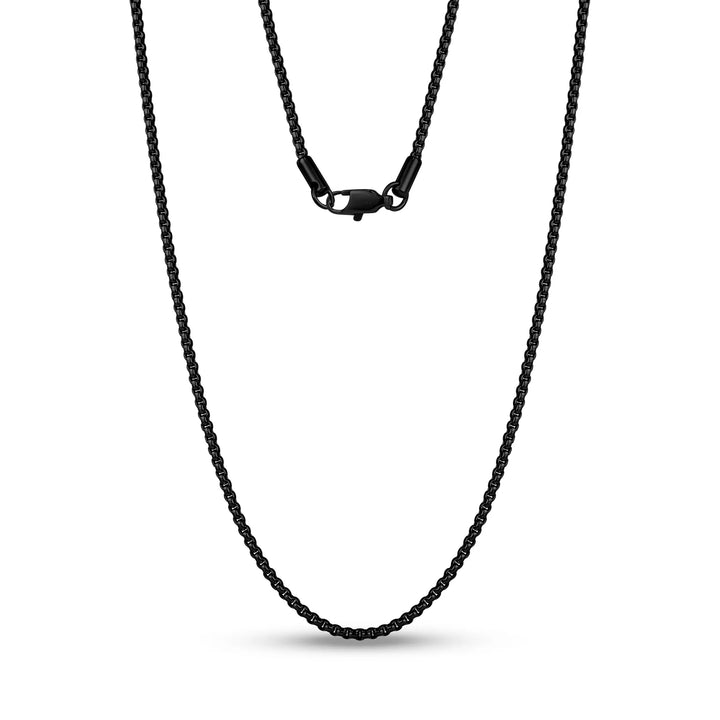 A.R.Z Steel Round Box Chain 2mm
