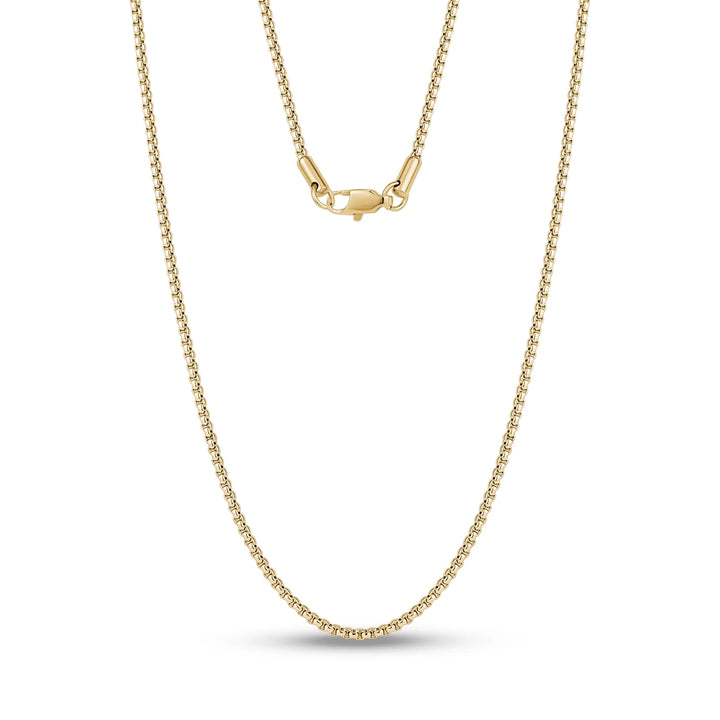 A.R.Z Steel Round Box Chain 2mm