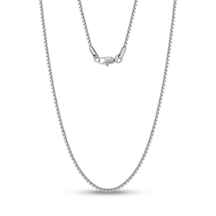 A.R.Z Steel Round Box Chain 2mm