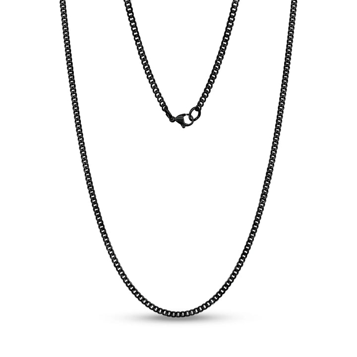 A.R.Z Steel Cuban Link Chain 2.2mm