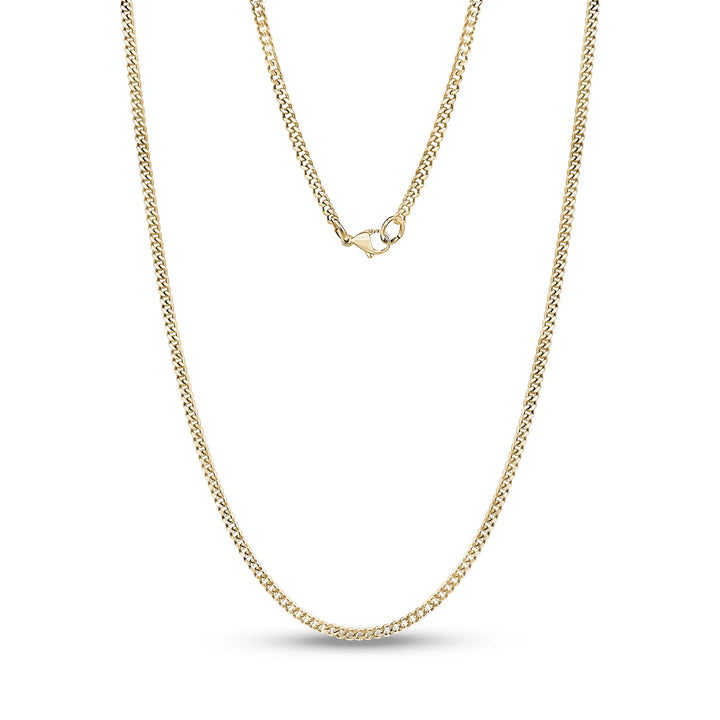 A.R.Z Steel Cuban Link Chain 2.2mm