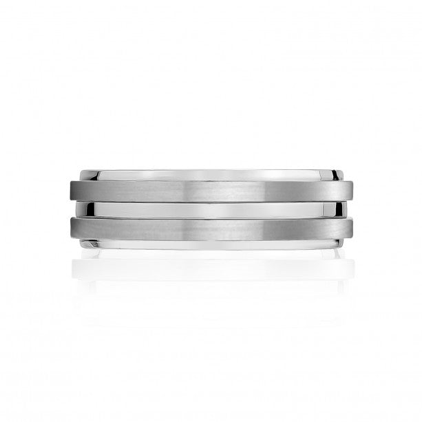 A.R.Z Steel Ring | Stainless Steel | Men's Ring | ORLY Jewellers