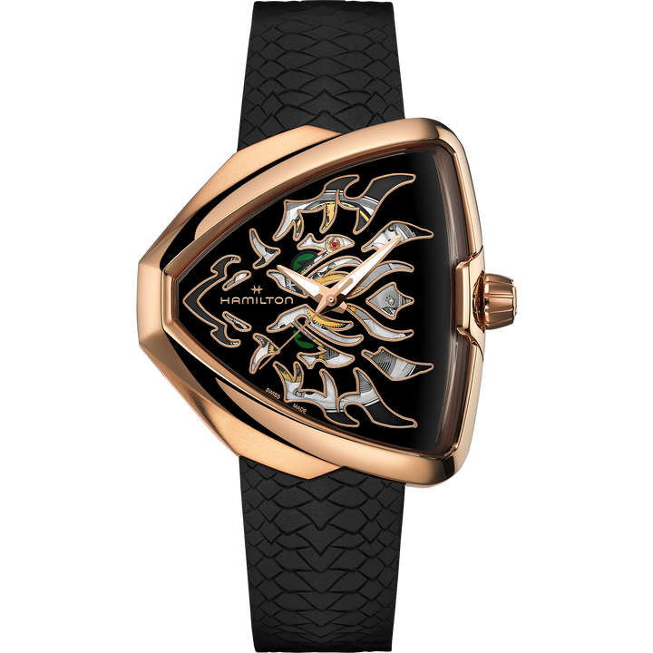 Hamilton Ventura Elvis80 Skeleton Auto 42mm x 45mm