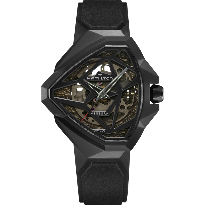 Hamilton Ventura Edge Skeleton Automatic 51mm x 47mm