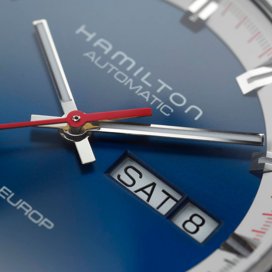 HAMILTON AMERICAN CLASSIC PAN EUROP JOUR DATE AUTO