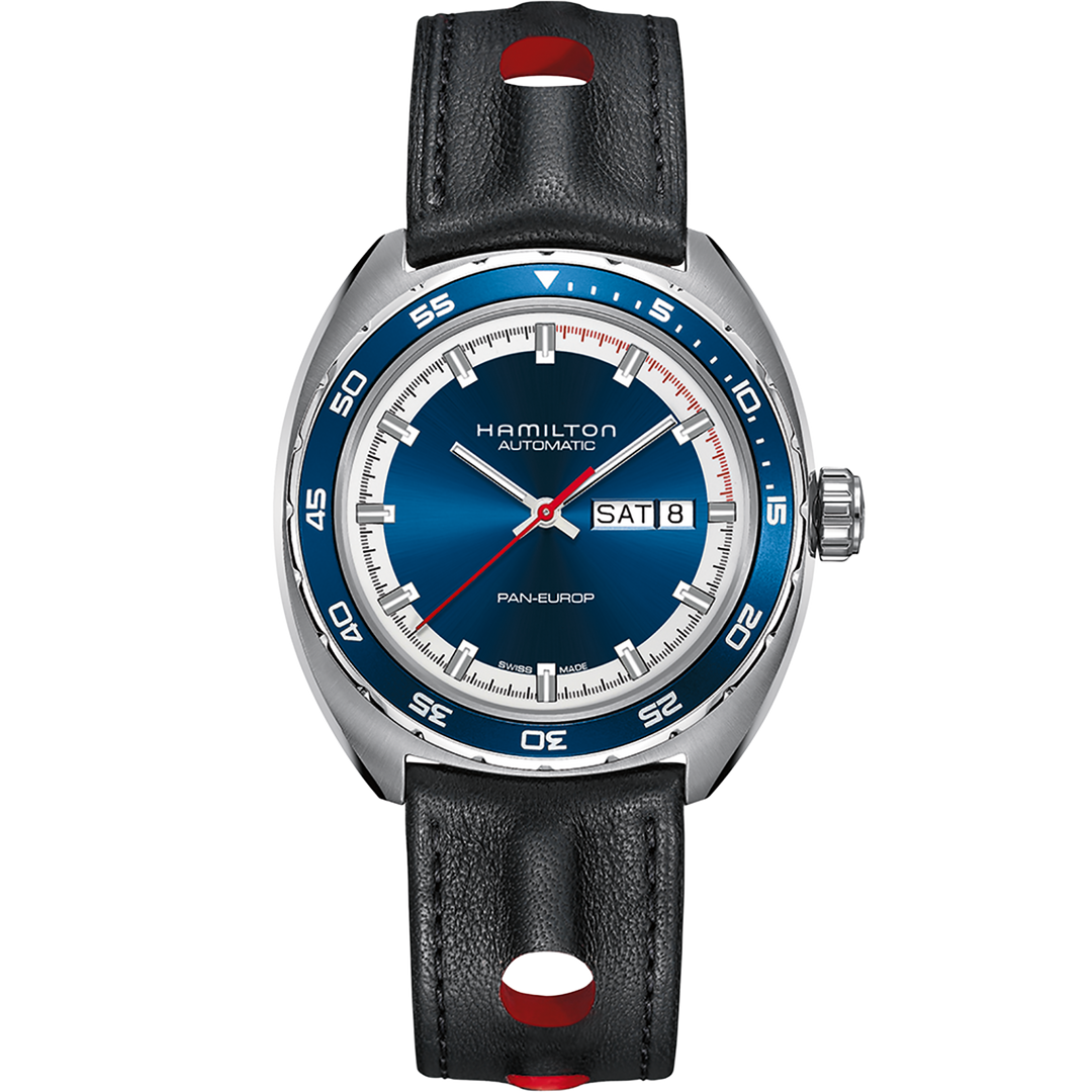 HAMILTON AMERICAN CLASSIC PAN EUROP JOUR DATE AUTO