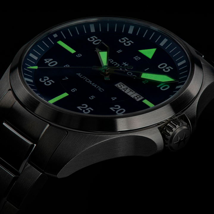 Hamilton Khaki Aviation Pilot Day Date Auto 42mm