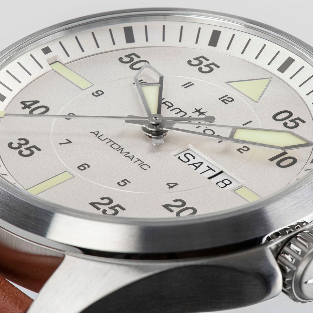 Hamilton Khaki Aviation Pilot Day Date Auto 42mm