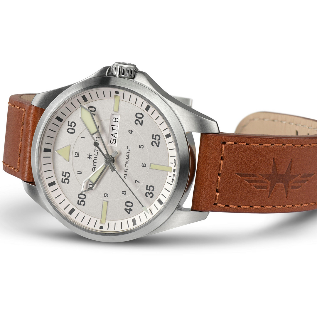 Hamilton Khaki Aviation Pilot Day Date Auto 42mm