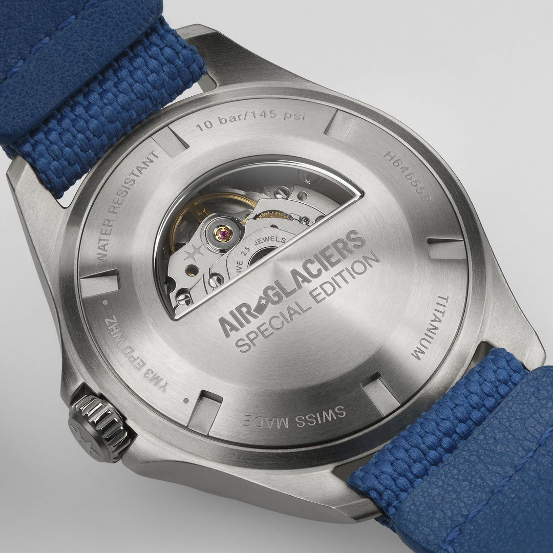 Hamilton Khaki Aviation Pilot Day Date Auto Air-Glaciers Edition 42mm