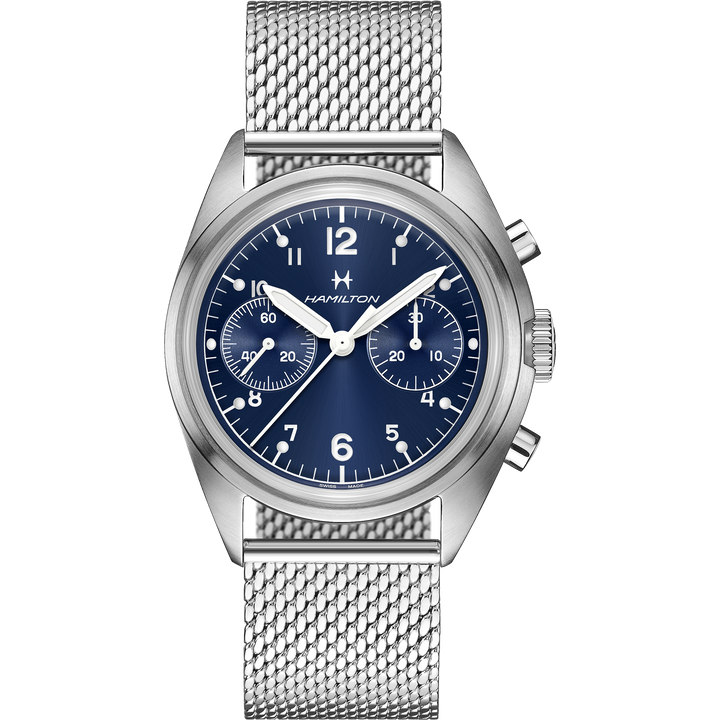 Hamilton Khaki Aviation Pilot Pioneer Mechanical Chrono 40mm