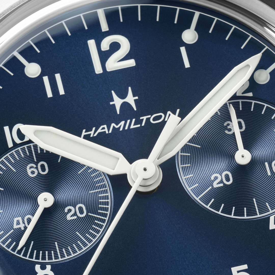 Hamilton Khaki Aviation Pilot Pioneer Mechanical Chrono 40mm