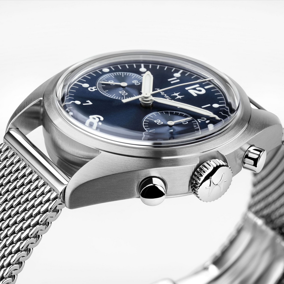 Hamilton Khaki Aviation Pilot Pioneer Mechanical Chrono 40mm