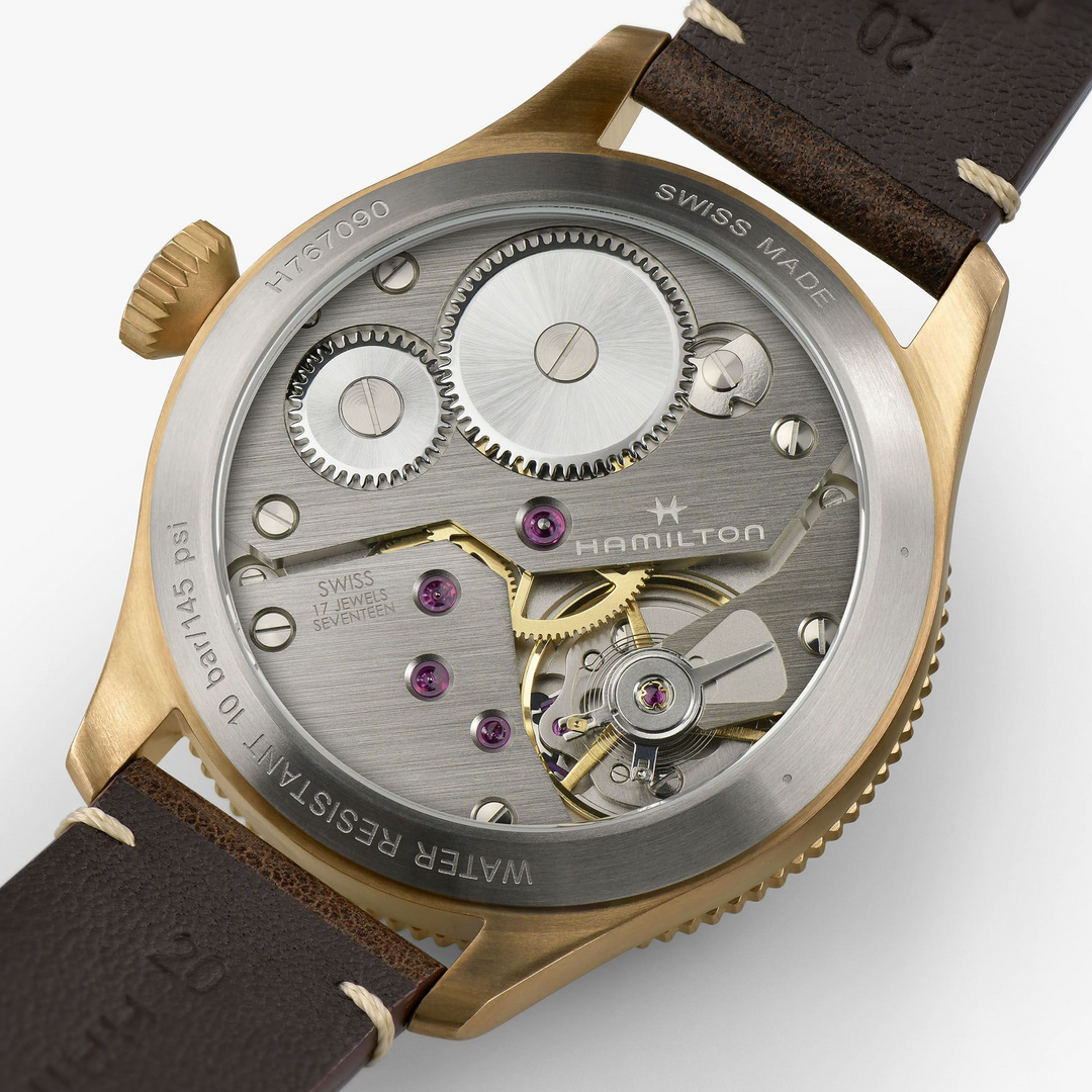 Hamilton Khaki Aviation Pilot Pioneer Mechanical Bronze 43mm