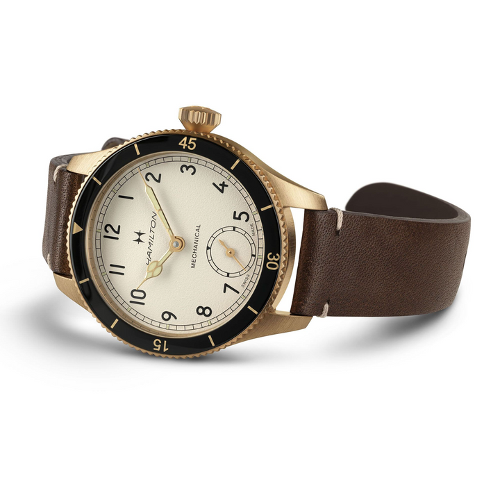 Hamilton Khaki Aviation Pilot Pioneer Mechanical Bronze 43mm