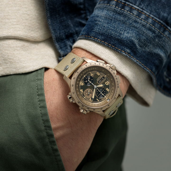 Hamilton Khaki Aviation X-Wind Auto Chrono 45mm