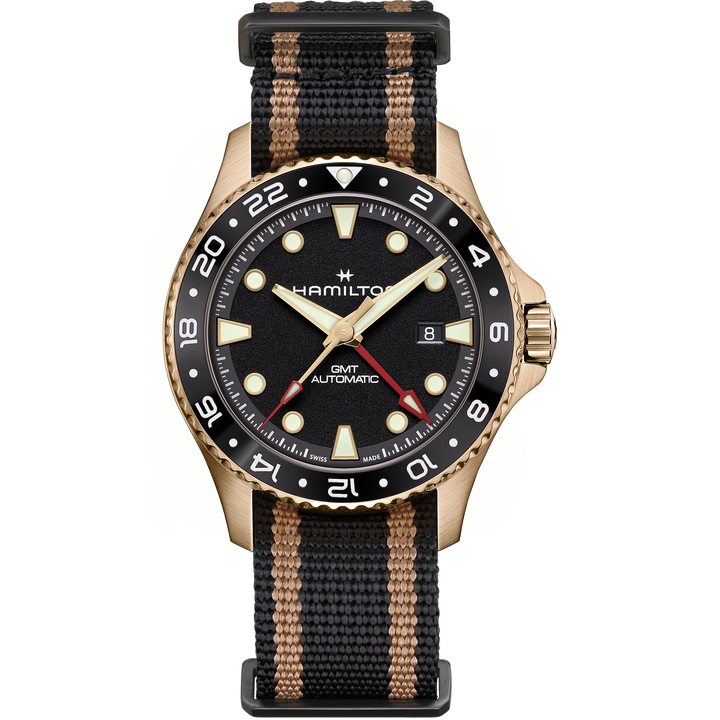 Hamilton Khaki Navy Scuba Automatic GMT 43mm Bronze