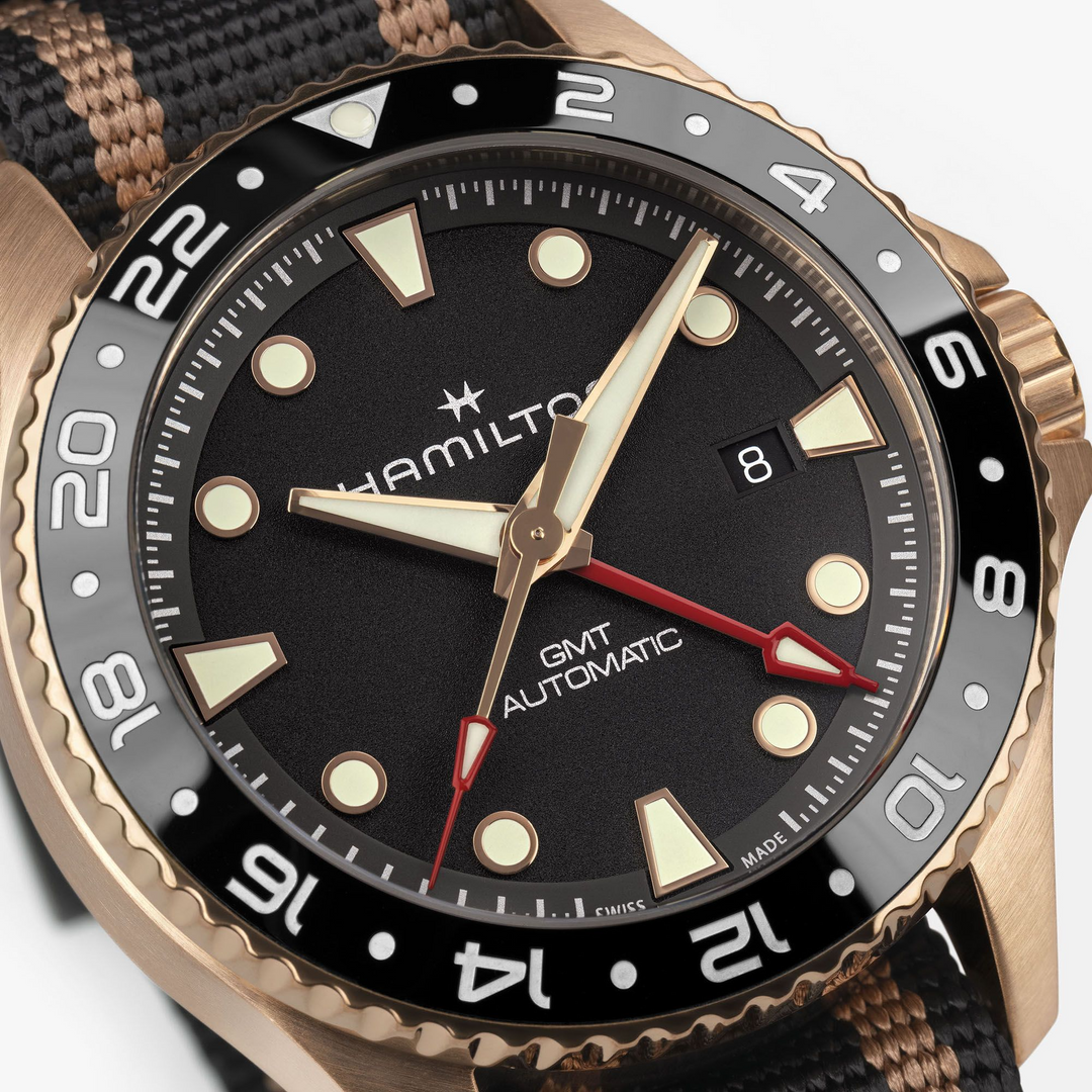 Hamilton Khaki Navy Scuba Automatic GMT 43mm Bronze