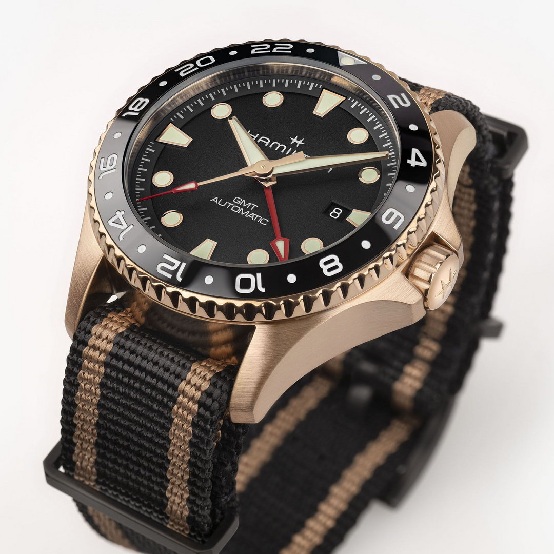 Hamilton Khaki Navy Scuba Automatic GMT 43mm Bronze