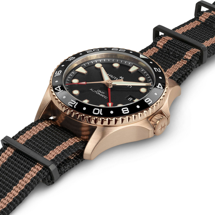 Hamilton Khaki Navy Scuba Automatic GMT 43mm Bronze