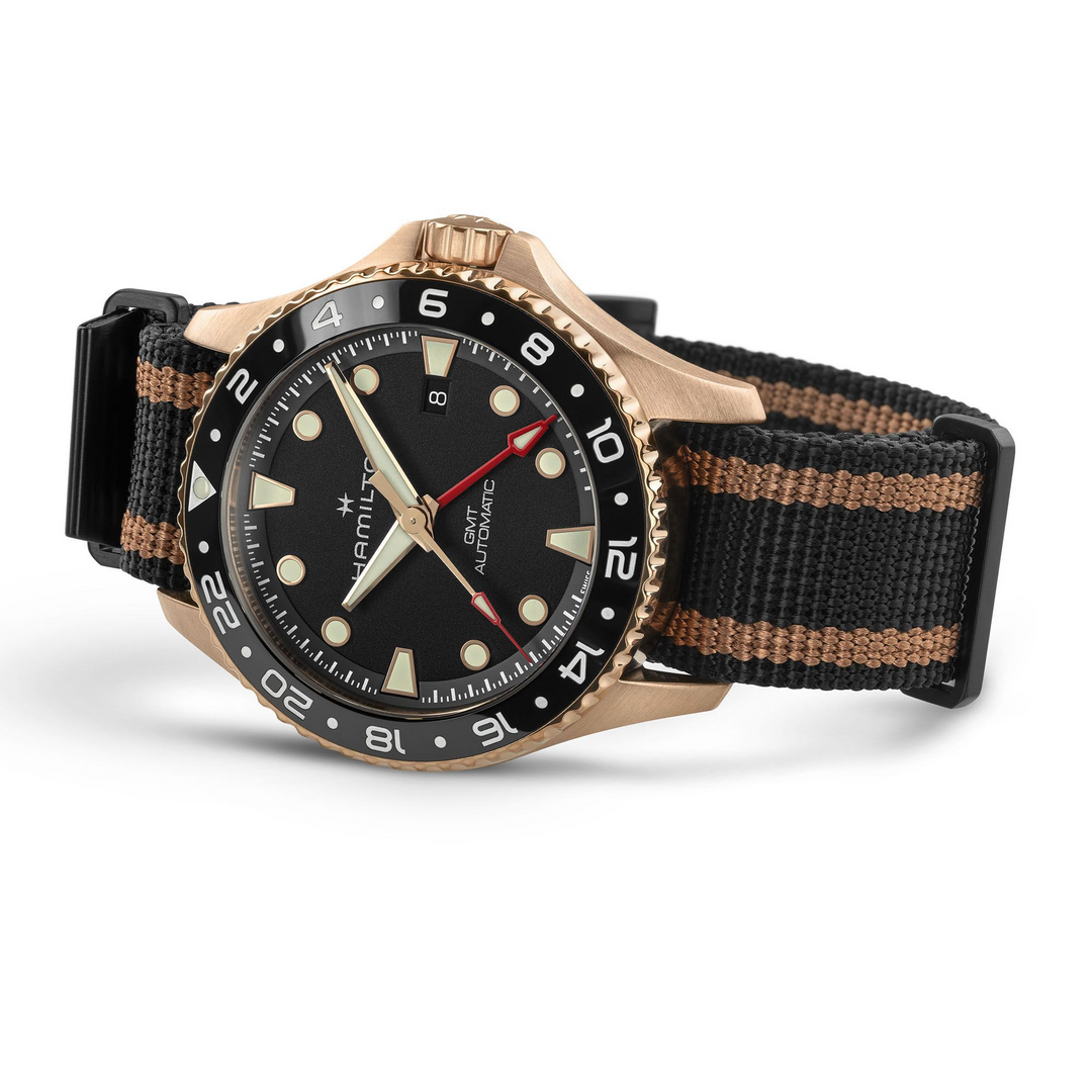 Hamilton Khaki Navy Scuba Automatic GMT 43mm Bronze