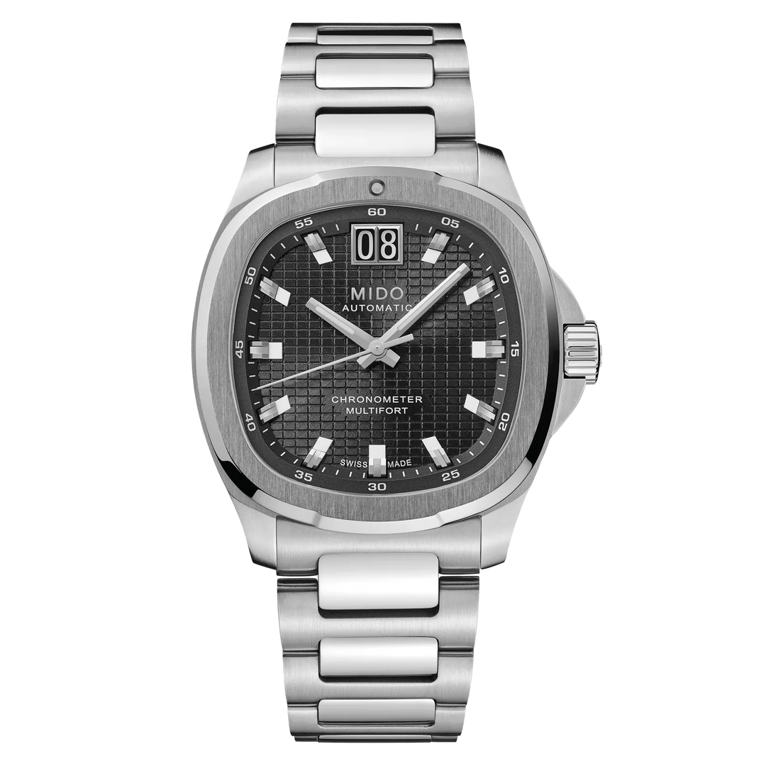 Mido Multifort TV Big Date Chronometer 39.2mm x 40mm