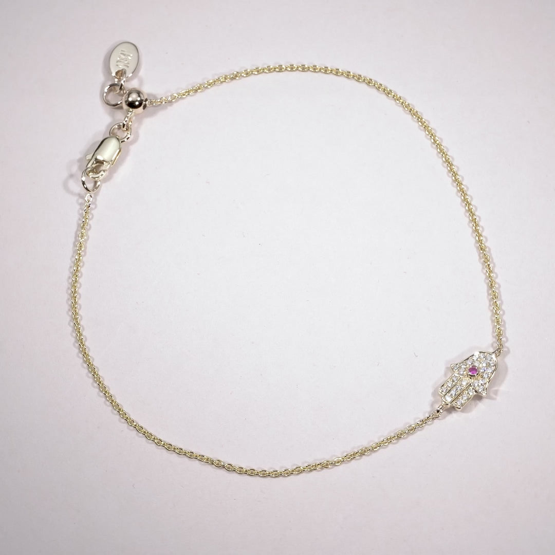 BRACELET HAMSA DIAMANT