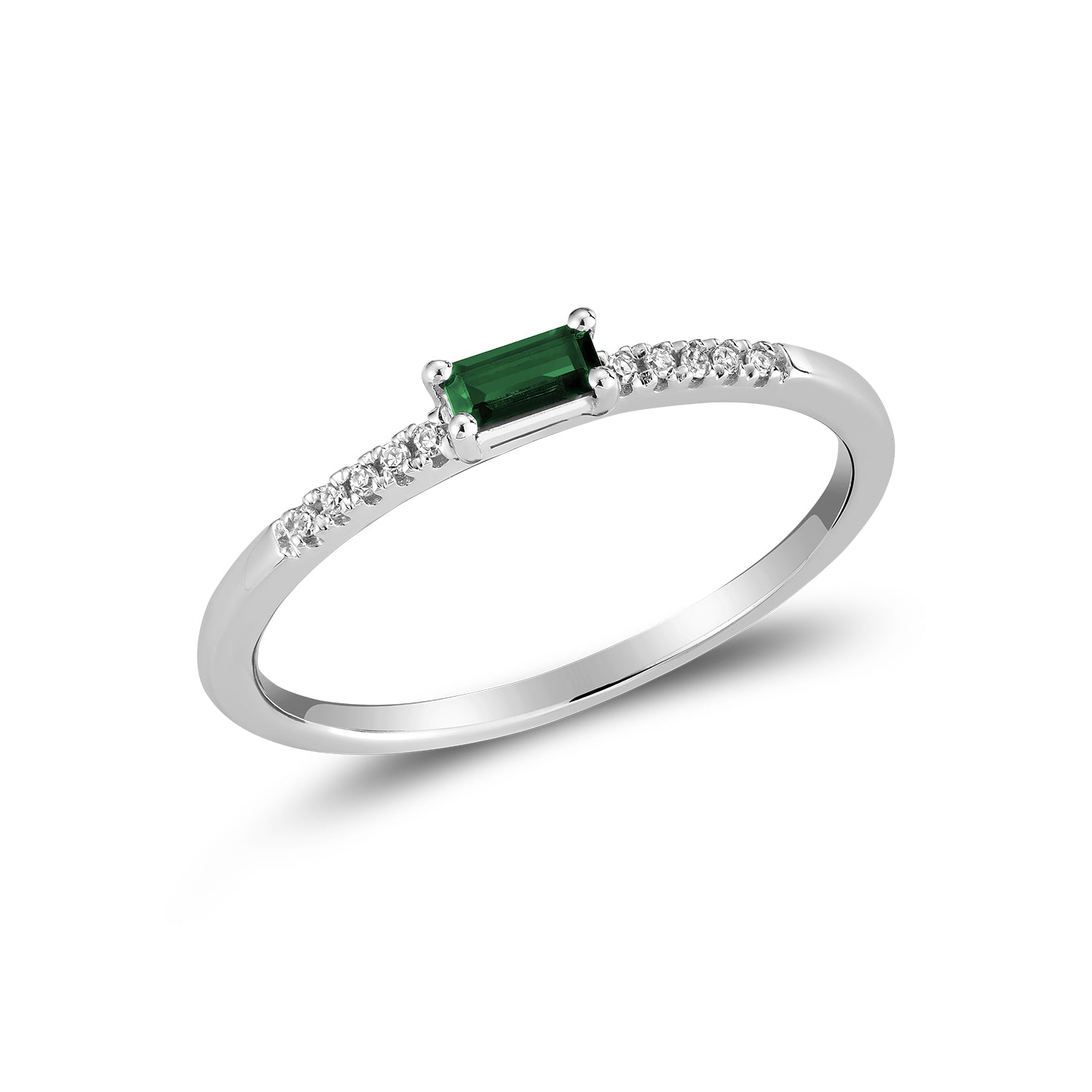 Precious Stone and Diamond Ring | 10K Gold | ORLY Jewellers