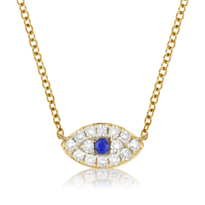 Miss Mimi Evil Eye Necklace | Sterling Silver | ORLY Jewellers