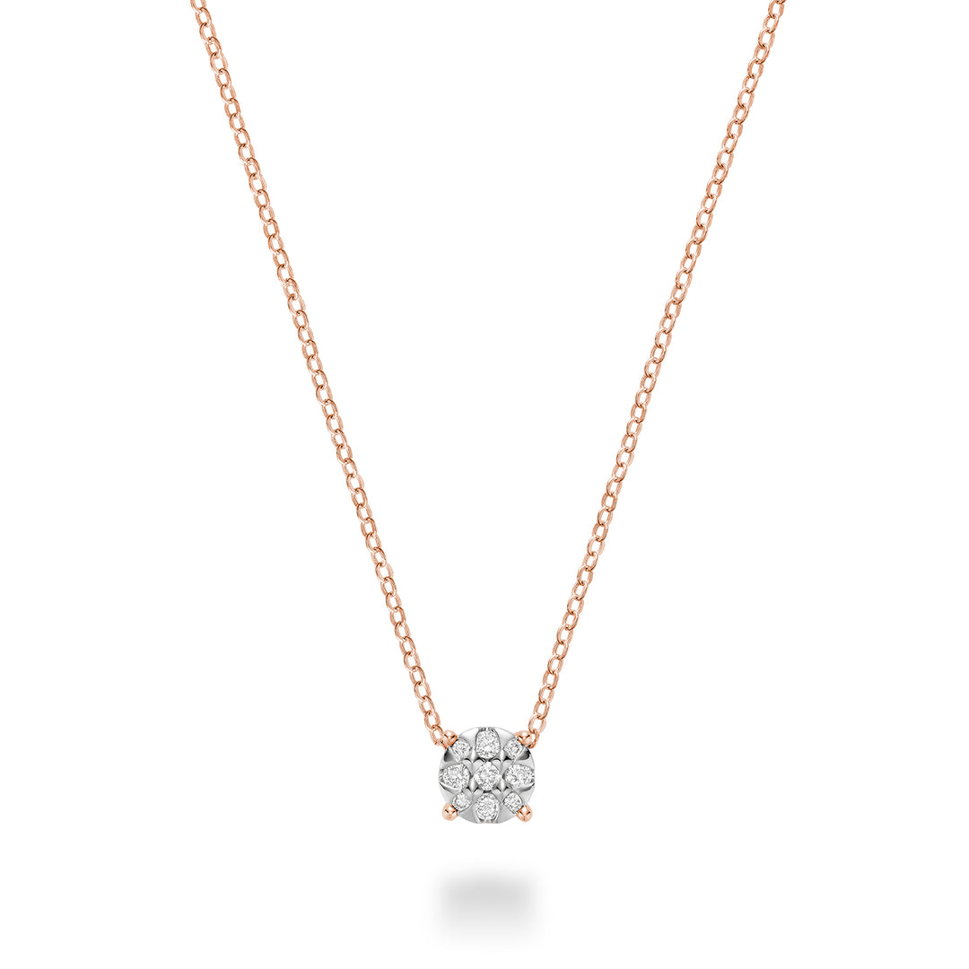 10K Illusion Setting Diamond Necklace by ORLY Jewellers